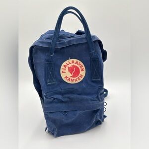 Fjallraven Kanken Mini Backpack Blue Classic Logo Small Bag